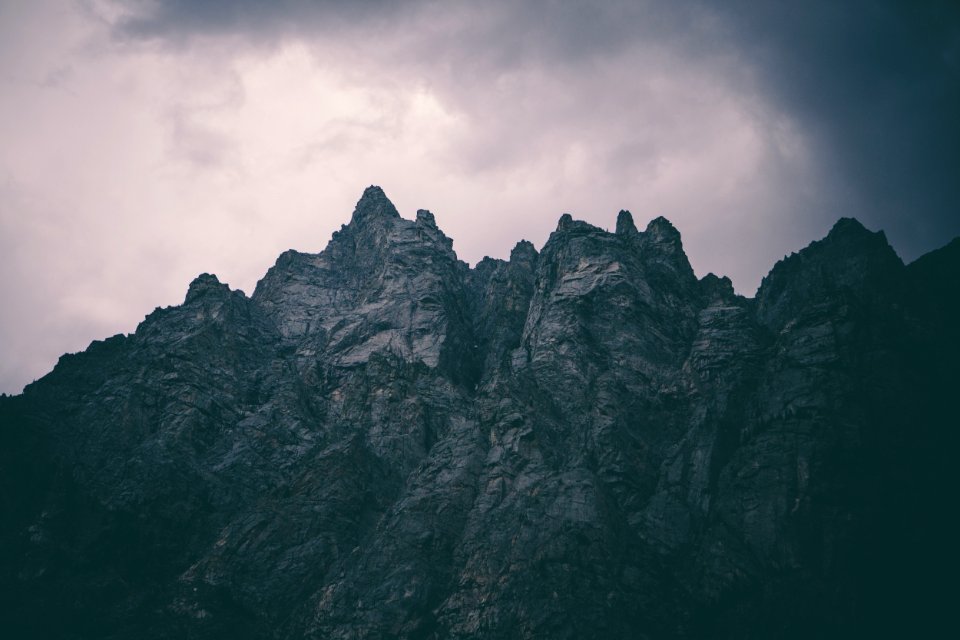 Intense, Dark, Ridge
