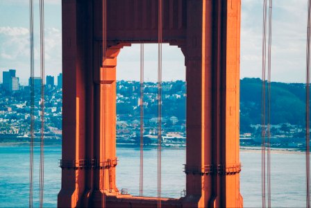 Golden Gate Bridge during daytime photo