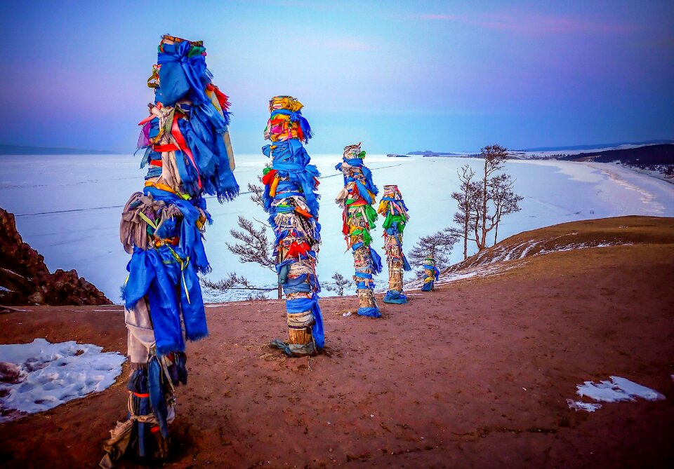 Baikal russia winter