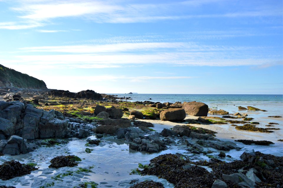 France, Brittany, Tide