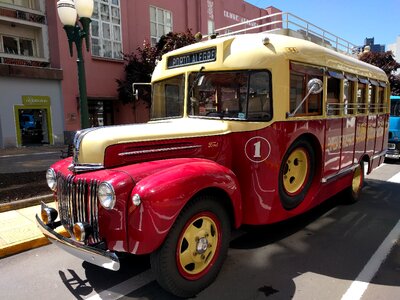 Bus old urban
