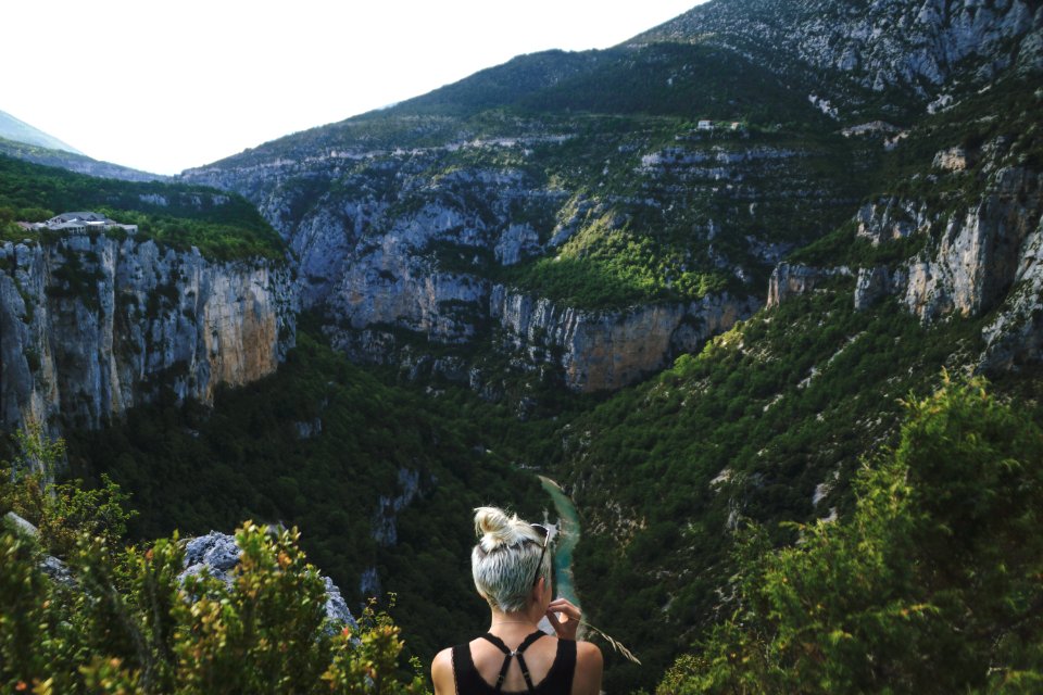 Hipster, Girlfriend, Canyon
