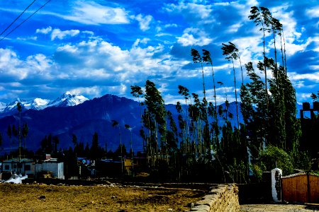 Leh, India, Sky