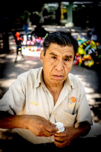 Oaxaca, Mexico, Shoe shine
