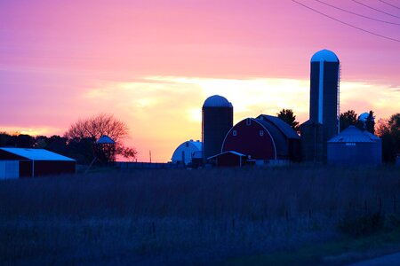 Agriculture landscape wisconsin photo