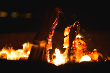fire in the middle of fire
