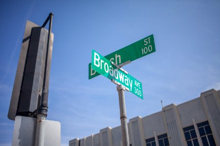 California, United states, Road sign photo