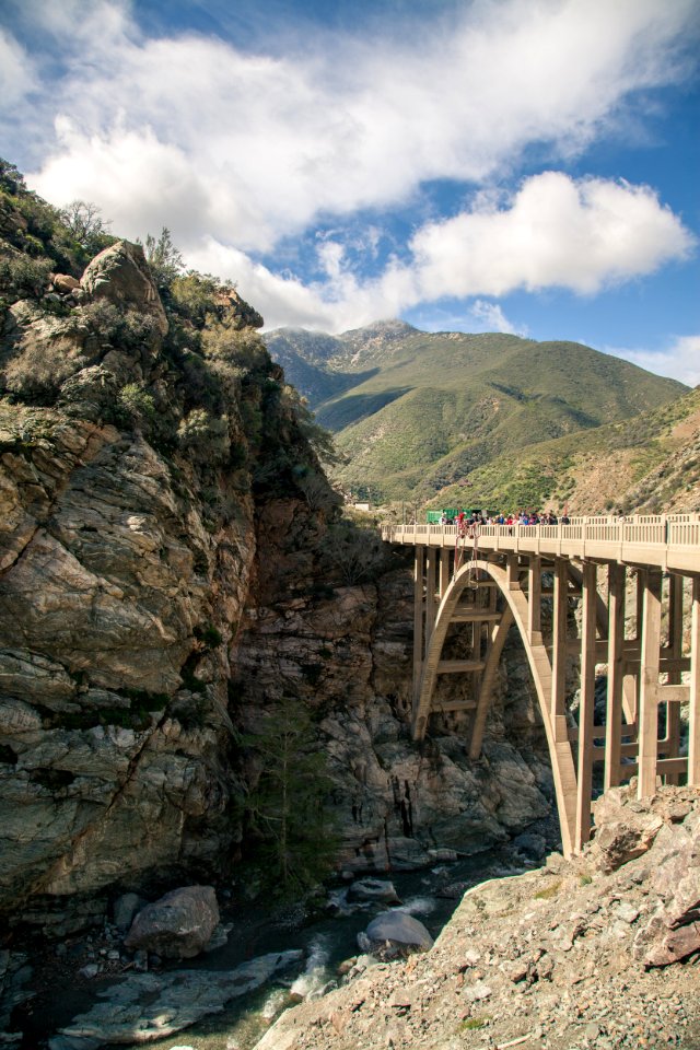 Bridge to nowhere, Mount baldy, United states