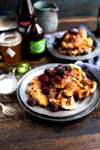 pasta on grey plate