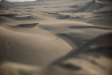 landscape photography of gray sand at desert photo