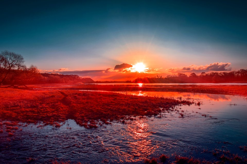 Morocco, Sunset, Sidi mghait