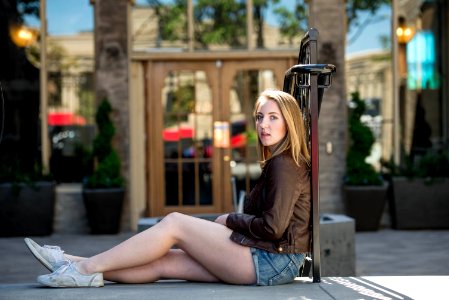 Senior, Blurry, Petaluma