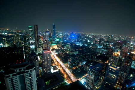Bangkok, Thail, Rooftop photo