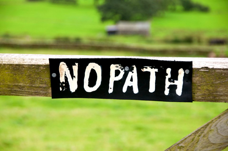 Lake district national park, United kingdom, Sign