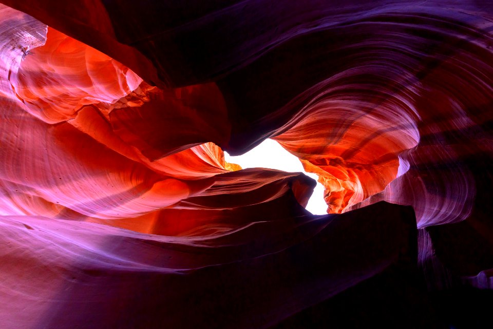 Antelope canyon, United states, Color