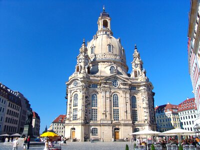 Historic center church saxony photo