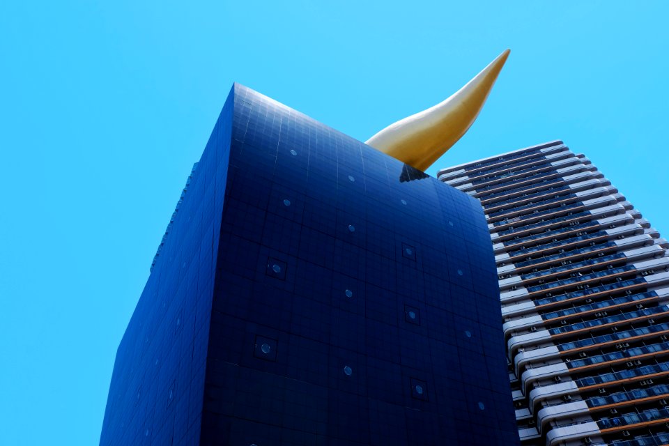 Japan, Asahi beer headquarters, Sumidaku