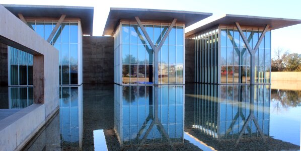 Architecture reflection building