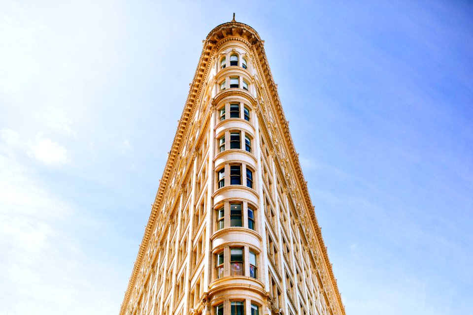 worm's-eye view photography of concrete building photo