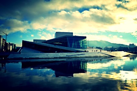 Oslo, Norway, Opera house photo