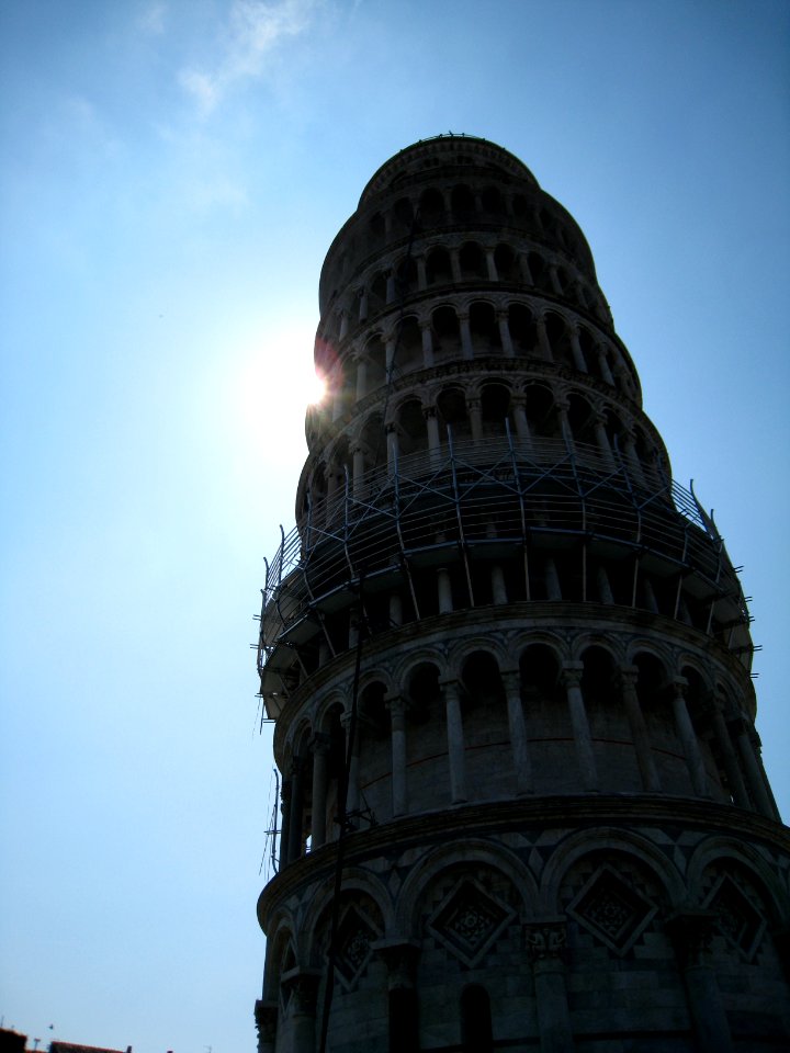 Province of pisa, Italy, Leaning