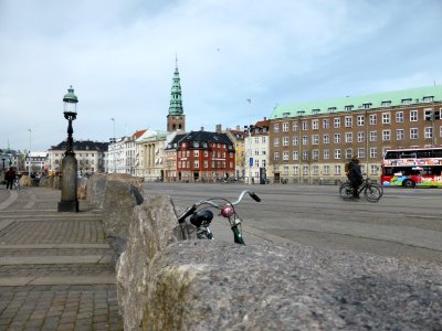 Denmark, Copenhagen, Steeple photo