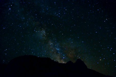 Yosemite valley, United states, Milky way photo