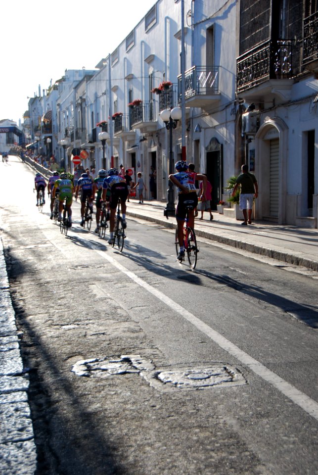 Ceglie messapica, Italy, Street race