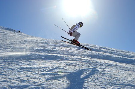 Ski, Jump, Winter sport photo