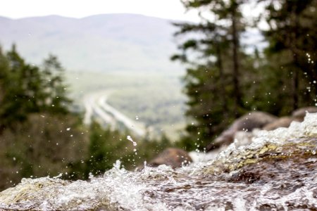 Rock, Splash, Stream
