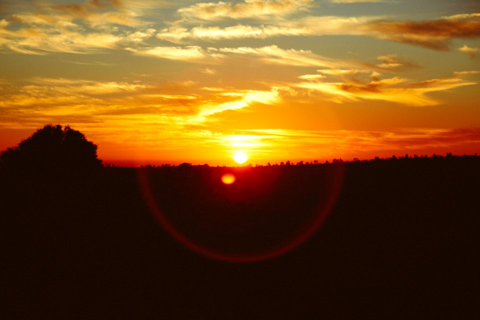 Cloudscape, California, Orange