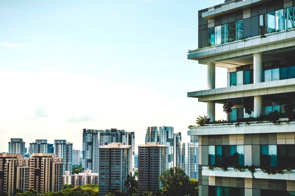 white high-rise building at daytime