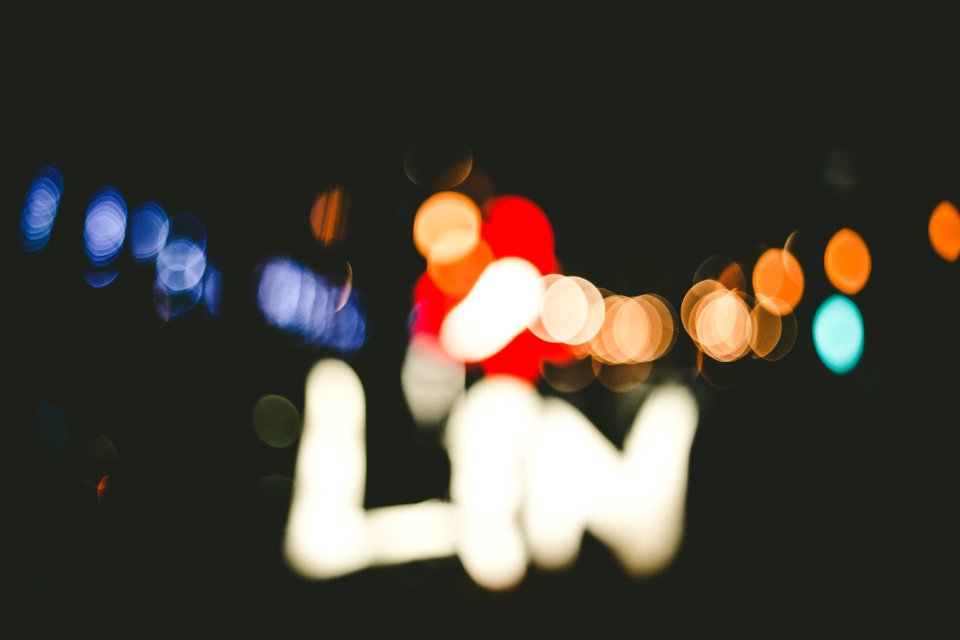 Out of focus, Bokeh, Bar