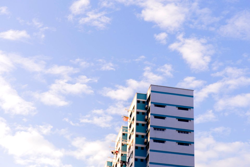 Laundry, Skies, Clouds