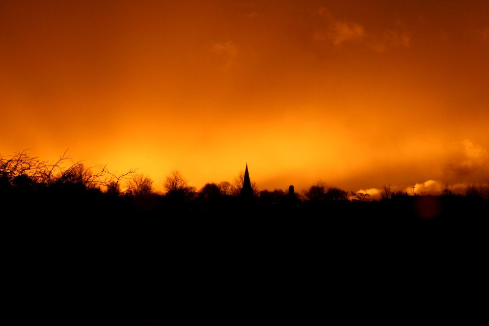 Nature, Sky, Orange