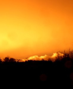 Sunset, Nature, Cloud photo