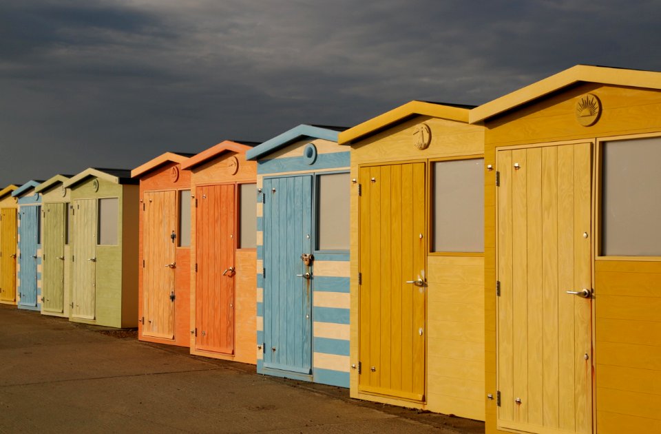 Seaford, United kingdom, Beach huts