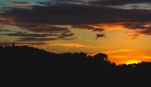 Italy, Tuscany, Sunset photo