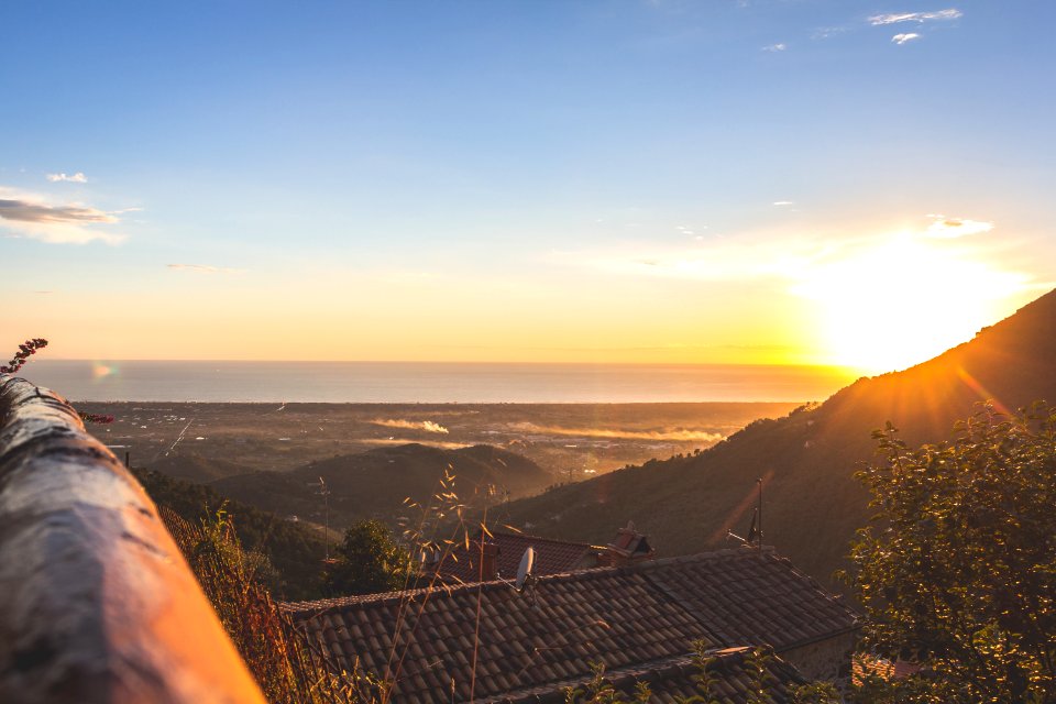 Sunset, Ocean, La culla