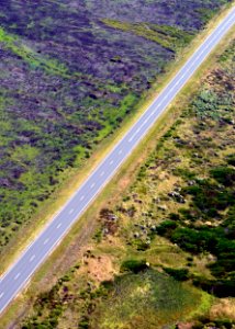 Aerial view, Road photo