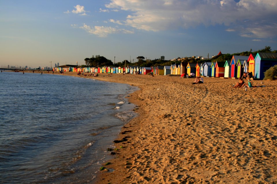 Australia, Brighton beach, Beach