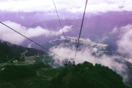 Estosadok, Krasnaya polyana, Funicular photo
