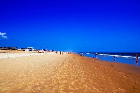 Bridge beach, Virginia beach, United states photo