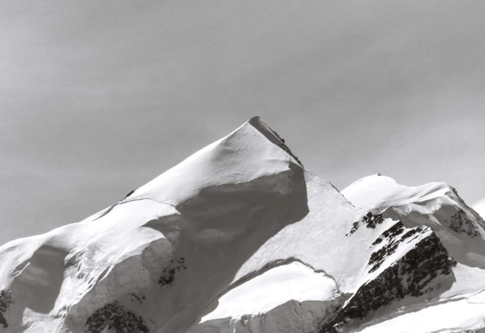 New zeal, Mount cook, Monochrome