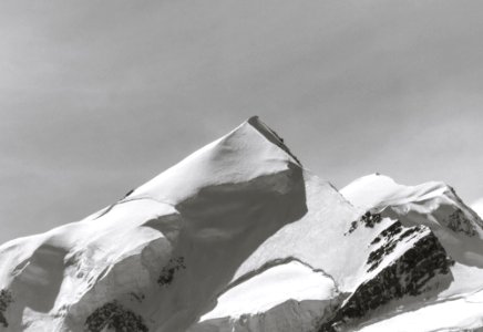 New zeal, Mount cook, Monochrome photo