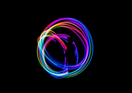 time-lapse photography of lights