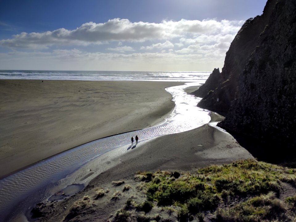 Karekare beach, Karekare, New zeal photo