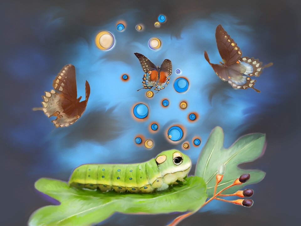 Photo art pixel painting animal