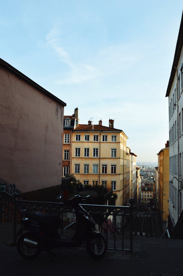 Lyon, France, Scooter