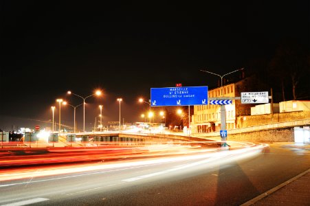 Autoroute a7, Lyon, France